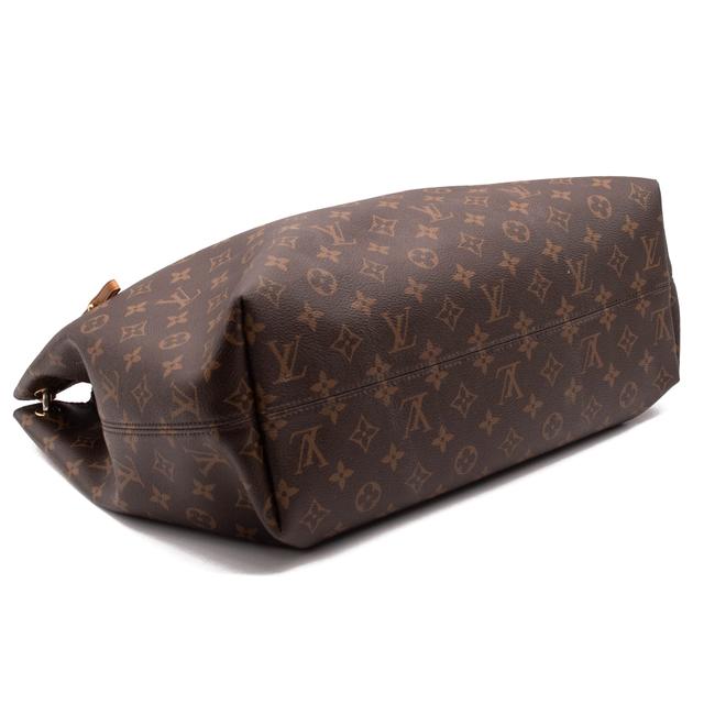 Louis Vuitton Graceful Mm Pivoine Brown Monogram Canvas Tote