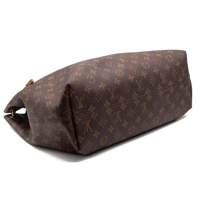 Louis Vuitton Graceful Mm Pivoine Brown Monogram Canvas Tote
