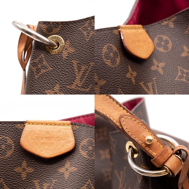 Louis Vuitton Graceful Mm Pivoine Brown Monogram Canvas Tote