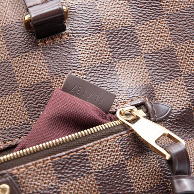 Louis Vuitton Iena Pm Brown Damier Ébène Canvas Tote
