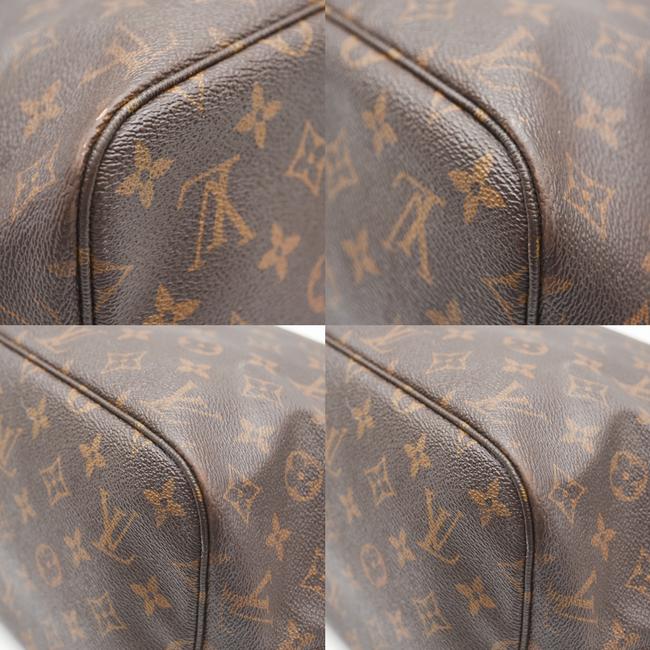 Louis Vuitton Neverfull Mm Brown Monogram Canvas Tote