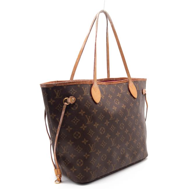 Louis Vuitton Neverfull Neo Mm Pivoine Brown Monogram Canvas Tote