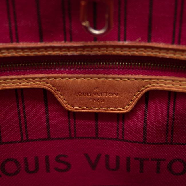 Louis Vuitton Neverfull Neo Mm Pivoine Brown Monogram Canvas Tote
