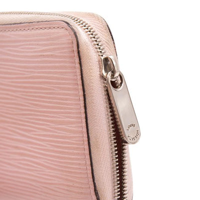 Louis Vuitton Pink Zippy Coin Purse Epi Rose Ballerine Zip Around Wallet