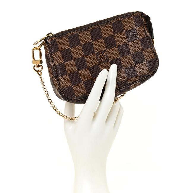 Louis Vuitton Pochette Mini Accessoires Accessories Brown Damier Ebene