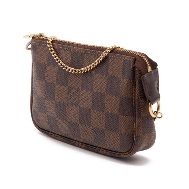 Louis Vuitton Pochette Mini Accessoires Accessories Brown Damier Ebene