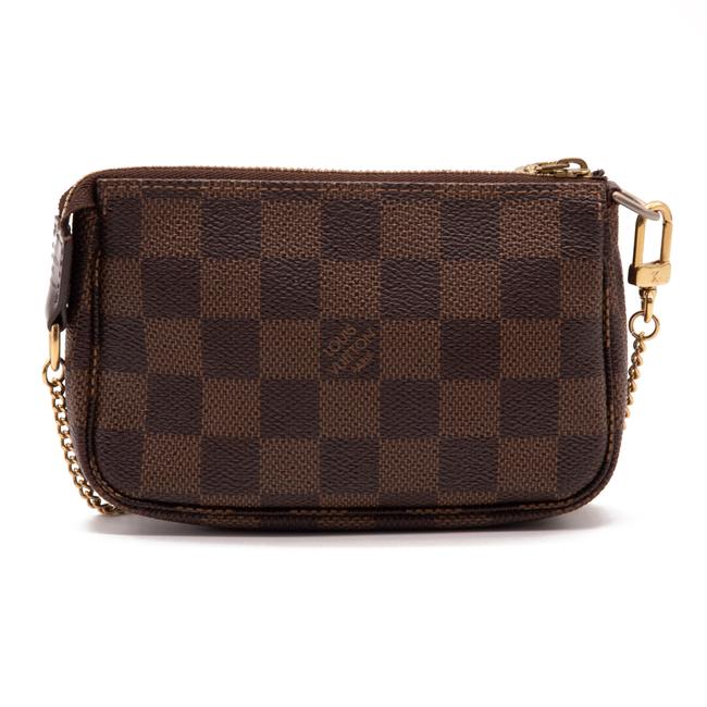 Louis Vuitton Pochette Mini Accessoires Accessories Brown Damier Ebene