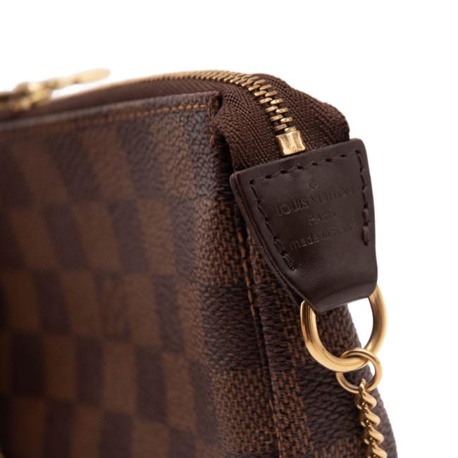 Louis Vuitton Pochette Mini Accessoires Accessories Brown Damier Ebene