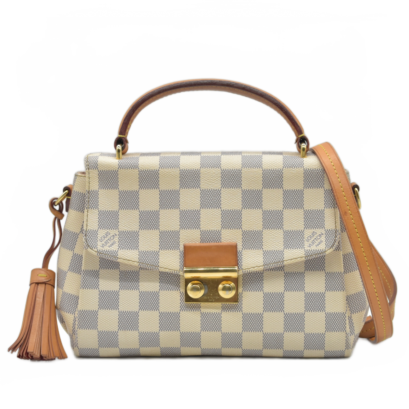 $2000 2016 Louis Vuitton Damier Azur Croisette TR3116
