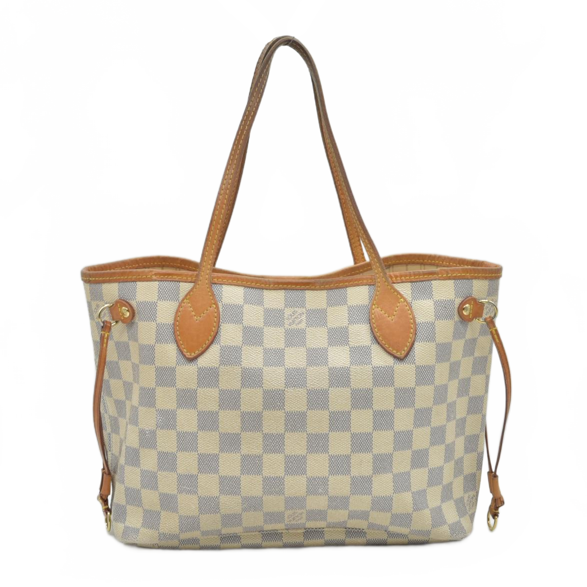 $2100 Louis Vuitton Damier Azur Neverfull PM