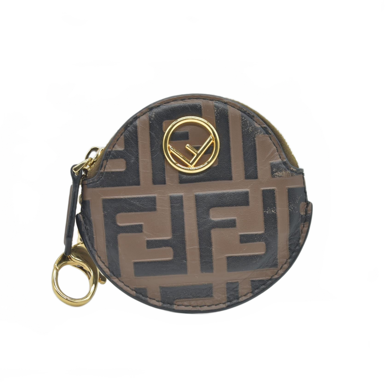 F Is Fendi Round Coin Purse