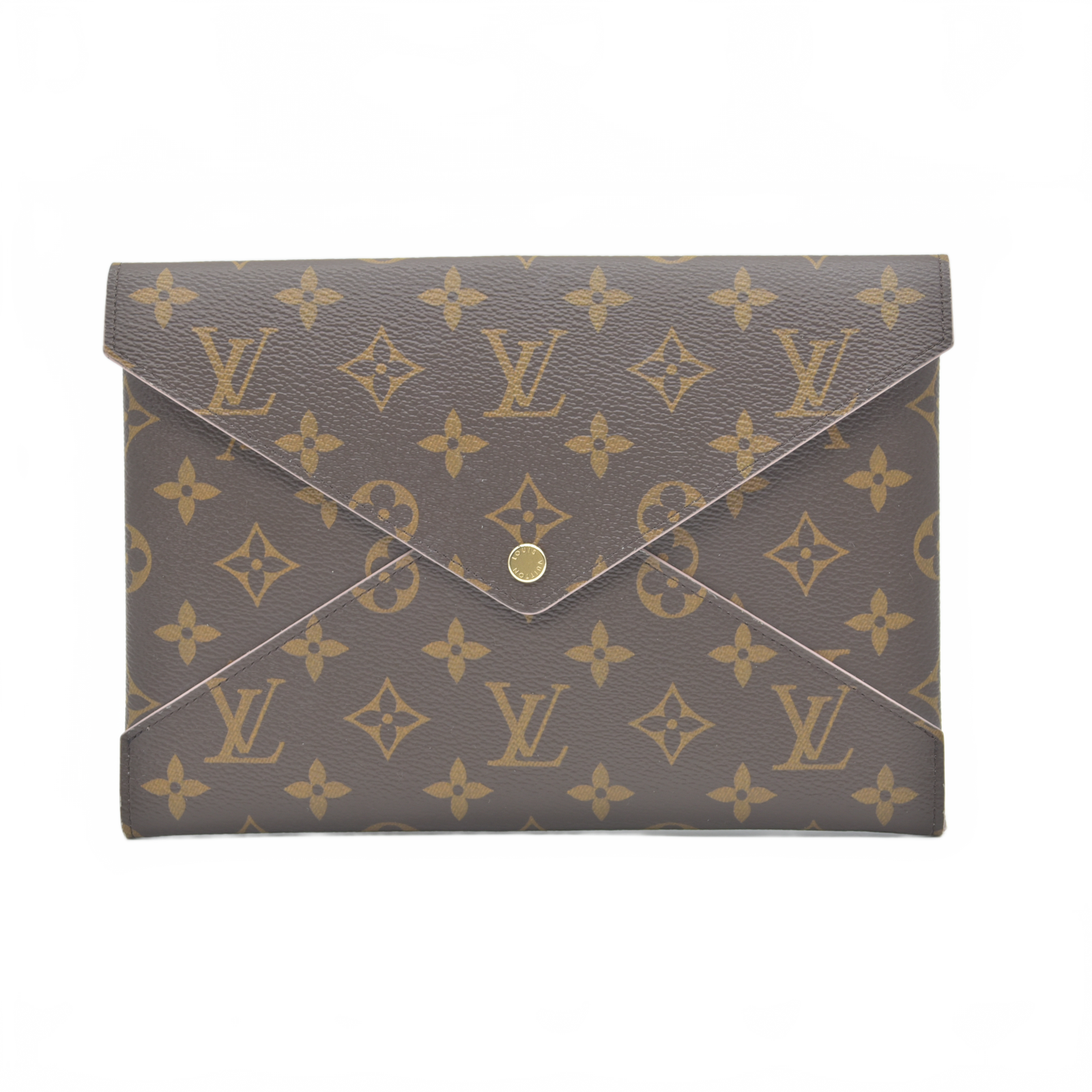 2018 LOUIS VUITTON Monogram Large Kirigami Pochette Insert Rose Ballerine SP1178