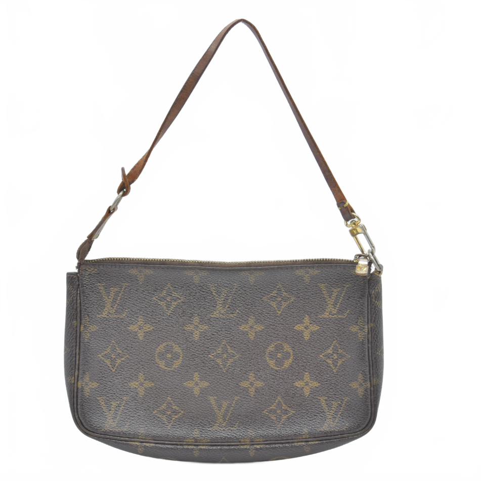 $1290 2002 Louis Vuitton Monogram Pochette Accessories AR1012