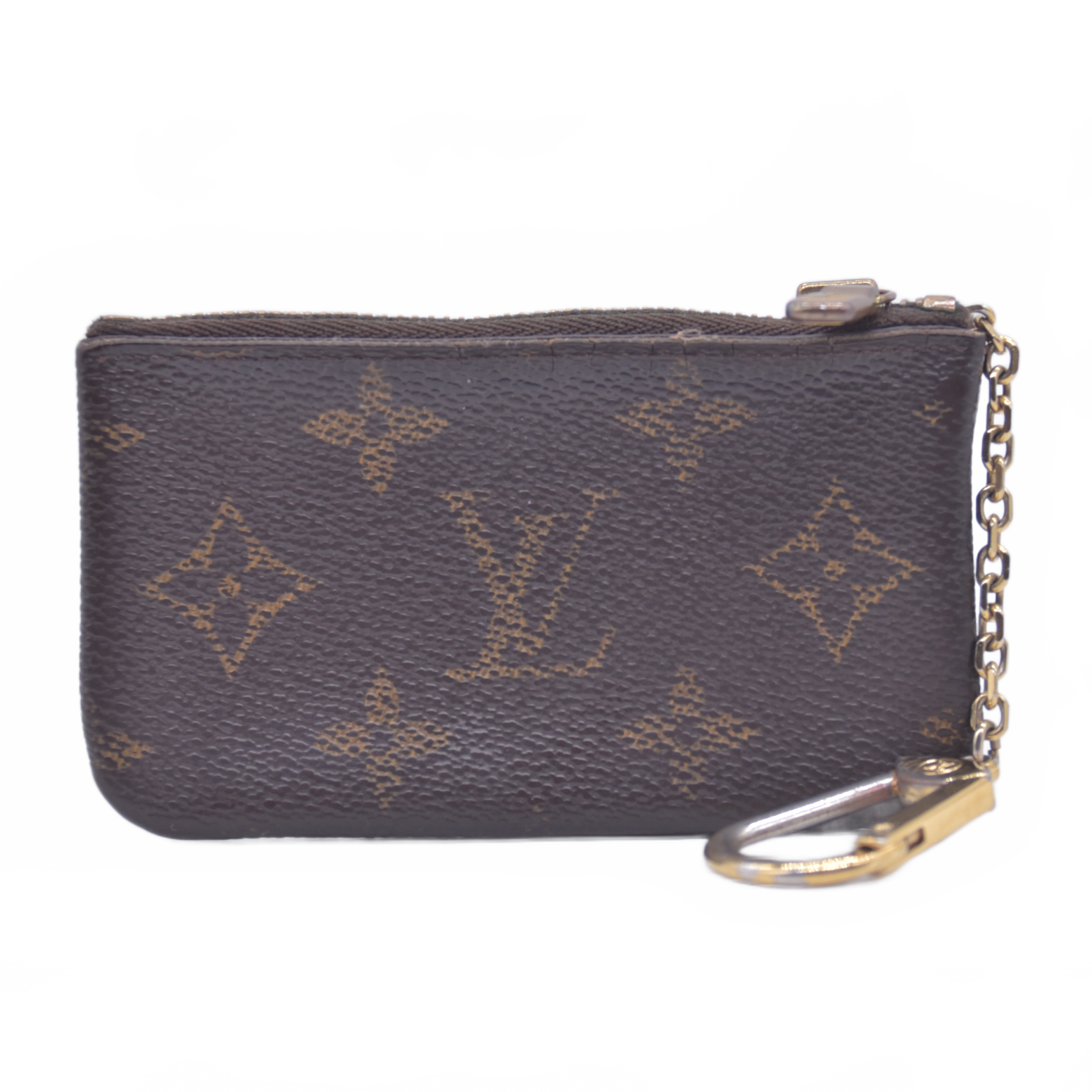 $355 Louis Vuitton Monogram Key Pouch MADE IN USA 10021152