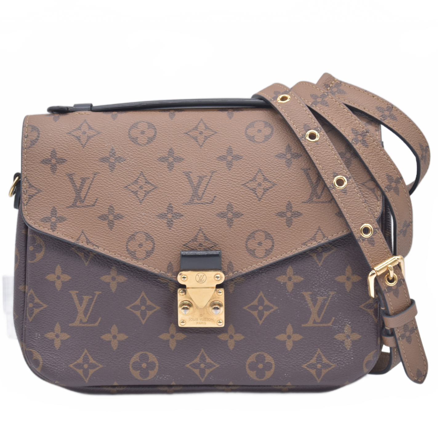 $2840 2020 Louis Vuitton Reverse Monogram Pochette Metis DR5200 10020897