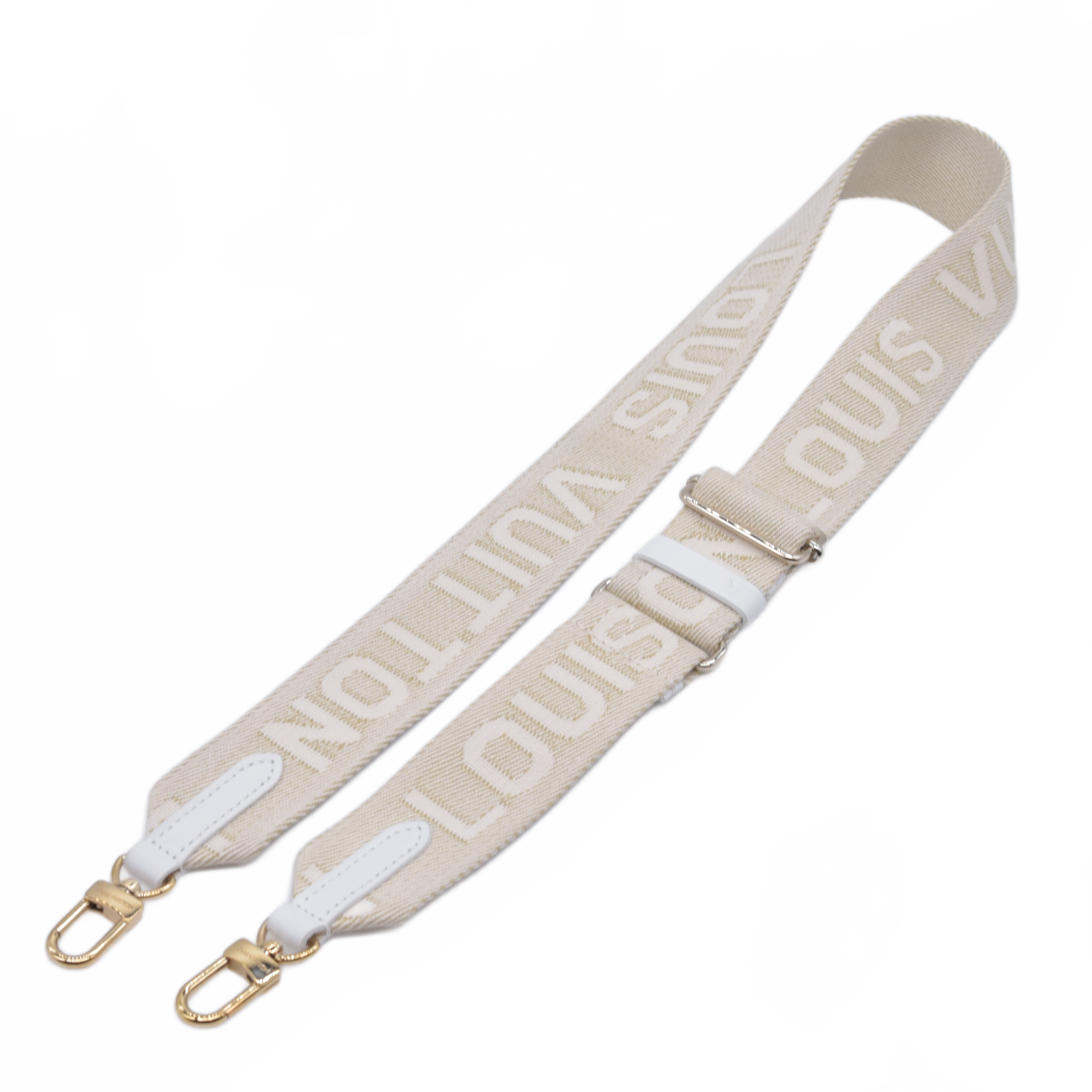 $715 Louis Vuitton Nylon Coussin Shoulder Strap White