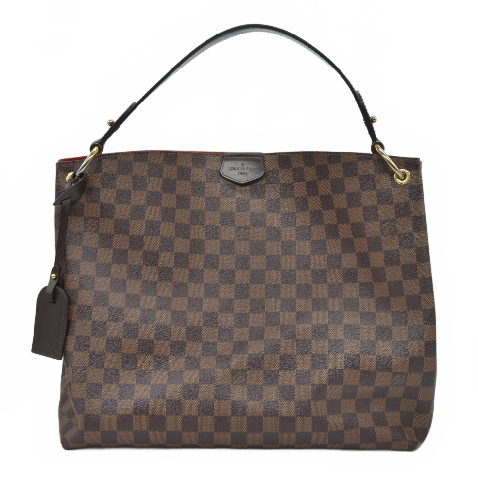 $2160 2018 Louis Vuitton  Damier Ebene Graceful MM TX0118