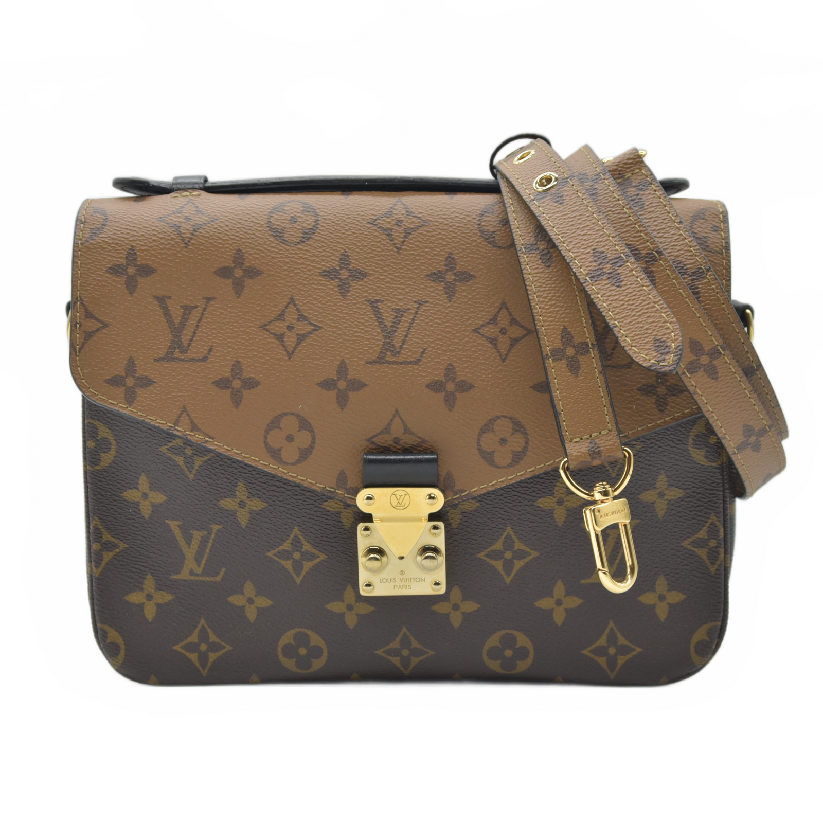 $2790 2017 Louis Vuitton Reverse Monogrm Giant Pochette Metis DR1117