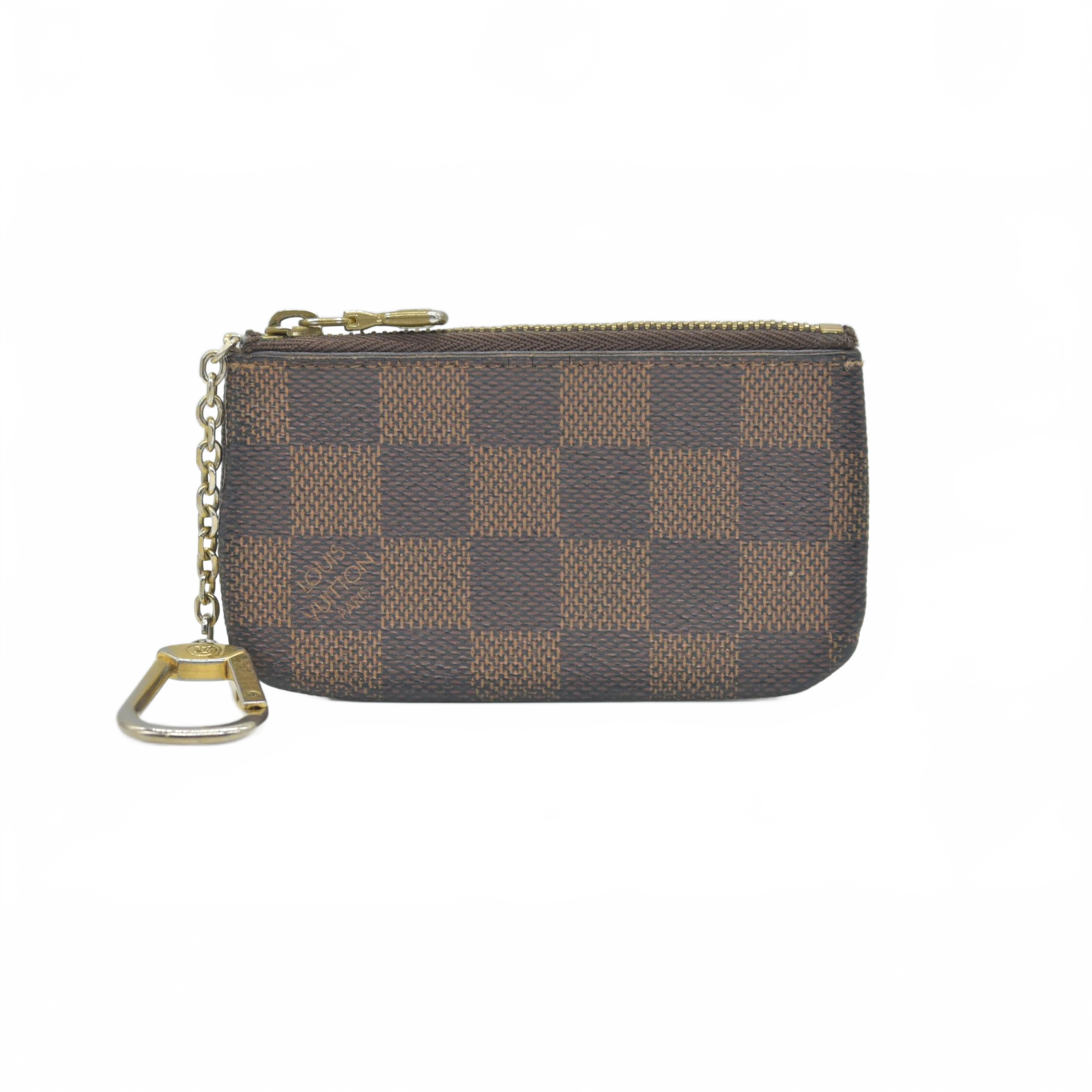 $345 Louis Vuitton Damier Ebene Key Pouch