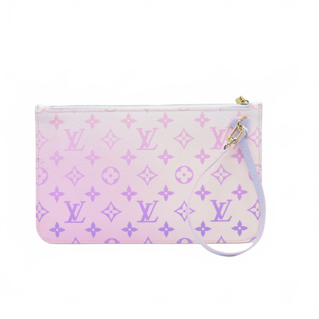 RFID Louis Vuitton Monogram Spring In The City Neverfull MM GM Pochette Sunrise Pastel