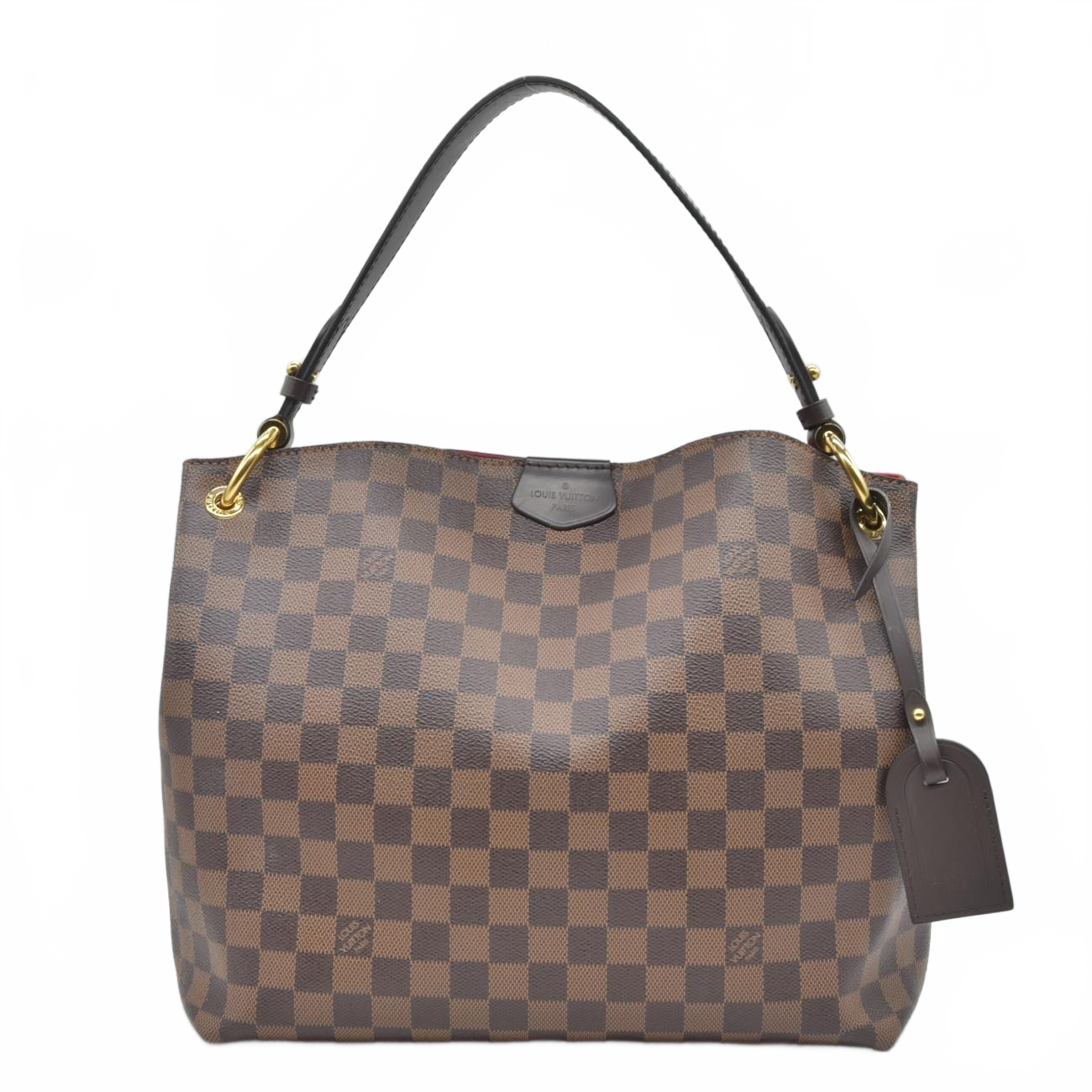 $1990 Louis Vuitton Damier Ebene Graceful PM 2019 TX4199