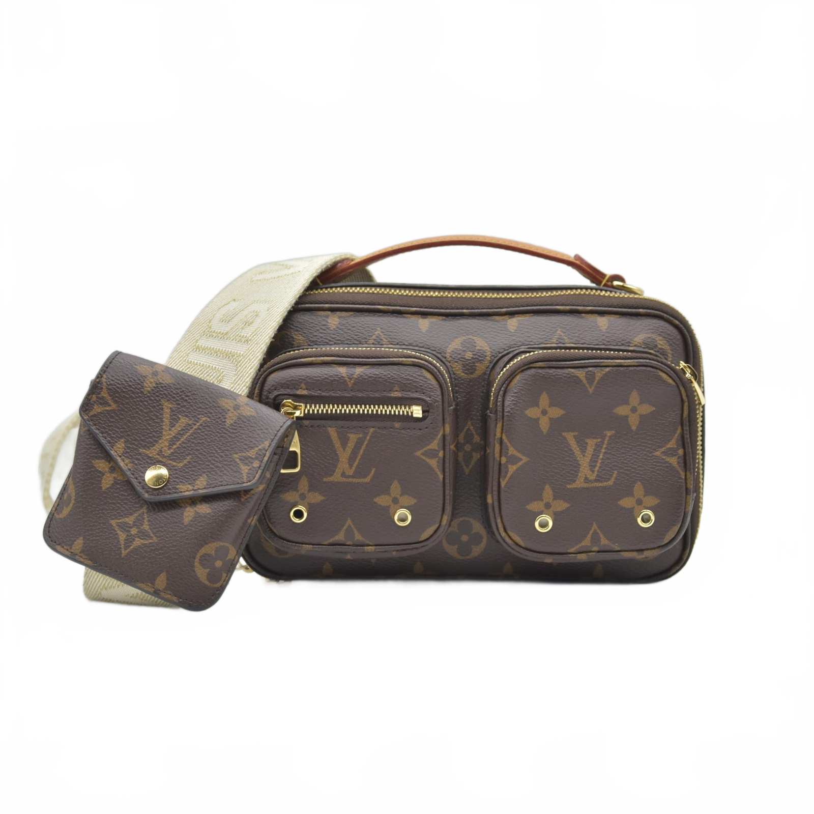 $3100 Louis Vuitton Monogram Utility Crossbody