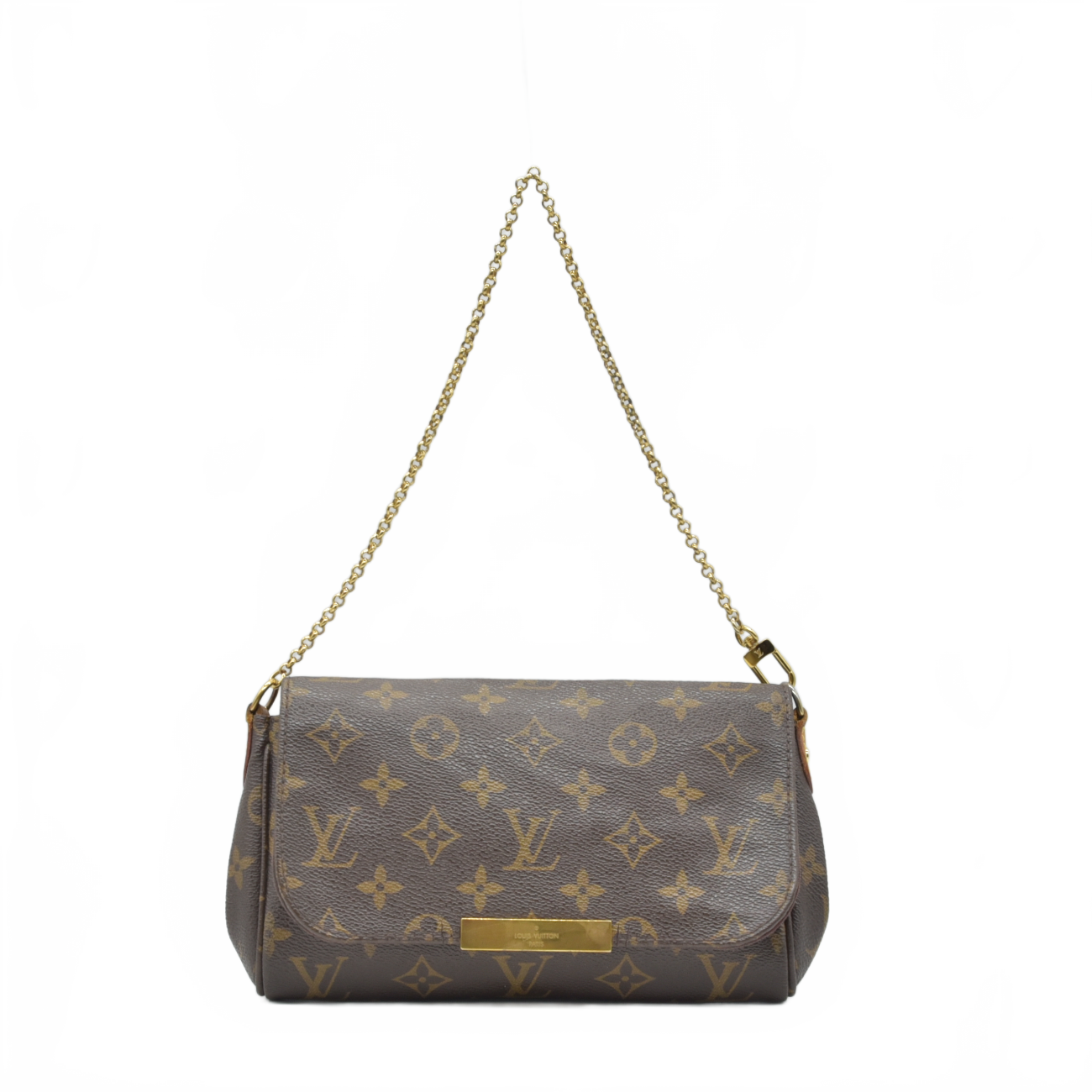 $1490 2015 Louis Vuitton  Monogram Favorite PM FL4145