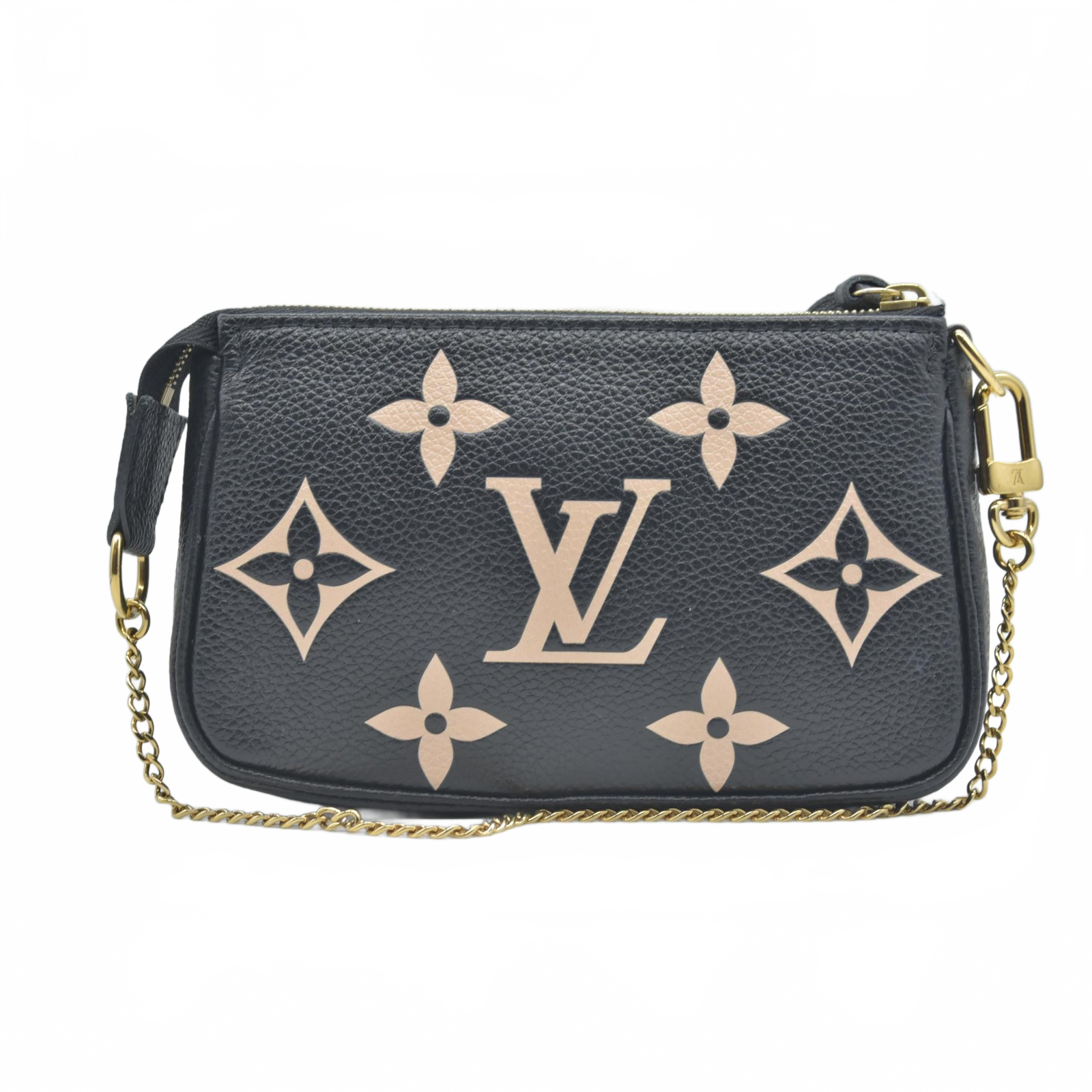 Louis Vuitton Empreinte Monogram Giant Mini Pochette Accessories Black