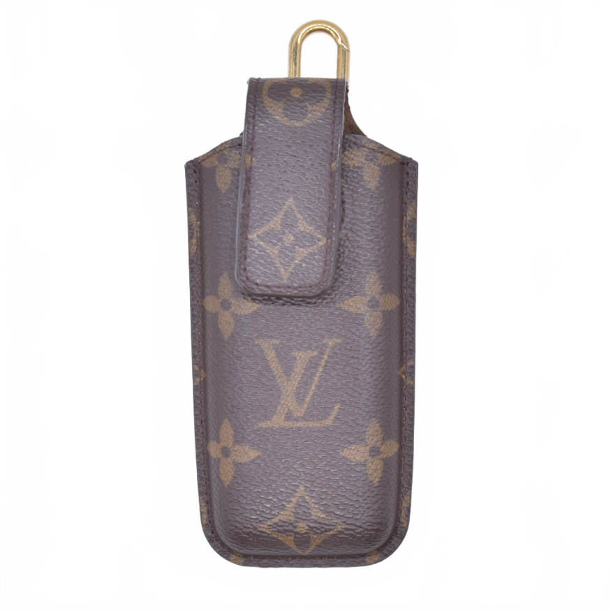 Louis Vuitton Etui Telephone International Monogram Phone Case Brown