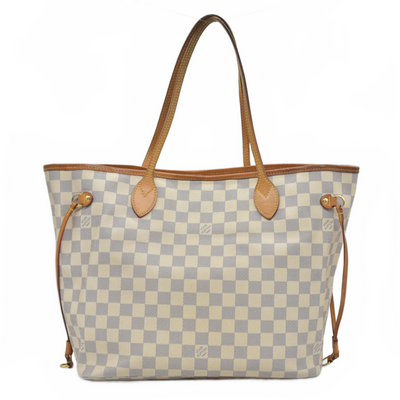 $2130 2014 Louis Vuitton  Damier Azur Neverfull MM AR1134