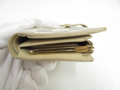 LOUIS VUITTON Damier Azur Porte Monnaie Billets Viennois Wallet