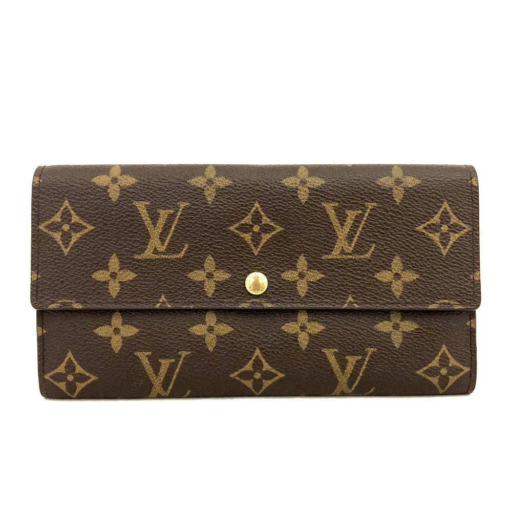 PRE-ORDER Louis Vuitton Monogram Portefeiulle Sarah Long Bifold Wallet Brown CT0036