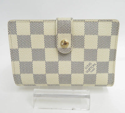 LOUIS VUITTON Damier Azur Porte Monnaie Billets Viennois Wallet