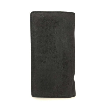 PRE-ORDER Louis Vuitton Taiga Porte feiulle Brazza Leather Long Wallet Ardoise