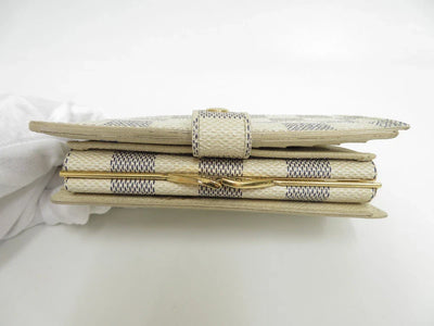 LOUIS VUITTON Damier Azur Porte Monnaie Billets Viennois Wallet