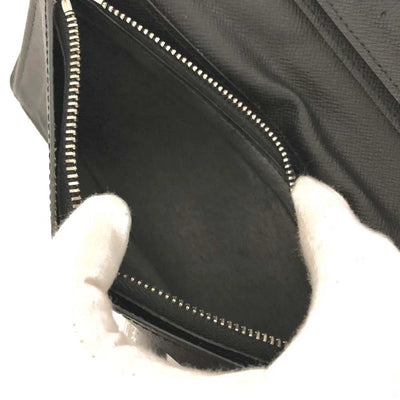 PRE-ORDER Louis Vuitton Taiga Porte feiulle Brazza Leather Long Wallet Ardoise