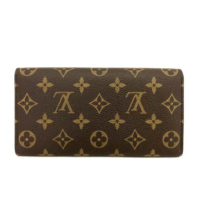 PRE-ORDER Louis Vuitton Monogram Portefeiulle Sarah Long Bifold Wallet Brown CT0036