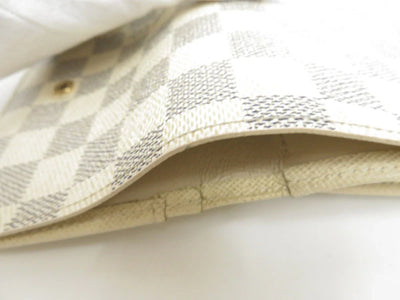 LOUIS VUITTON Damier Azur Porte Monnaie Billets Viennois Wallet