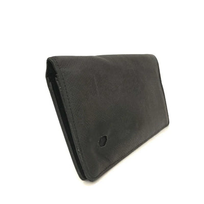 PRE-ORDER Louis Vuitton Taiga Porte feiulle Brazza Leather Long Wallet Ardoise