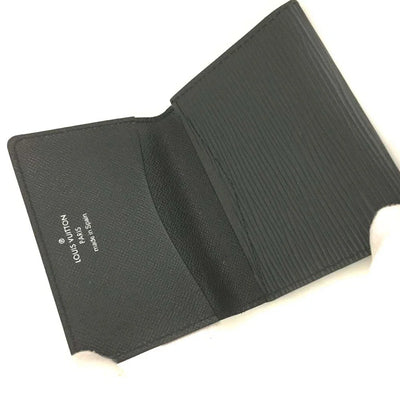 PRE-ORDER Louis Vuitton Epi Pochette Cartes Visite Leather Card Case Black CA0028