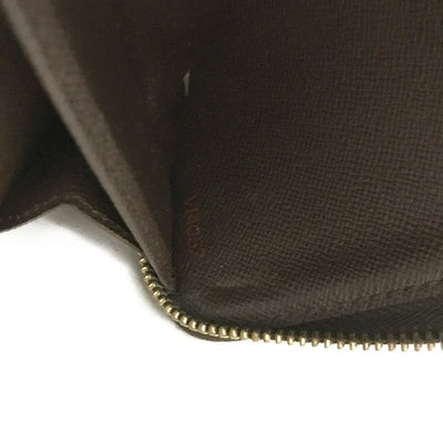 PRE-ORDER Louis Vuitton Damier Zippy Zip Around Long Wallet Purse Brown VI4057