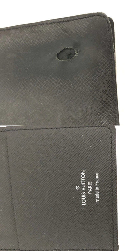 PRE-ORDER Louis Vuitton Taiga Porte feiulle Brazza Leather Long Wallet Ardoise