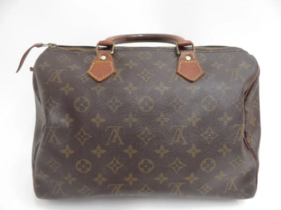 $1550 1992 Louis Vuitton Monogram Speedy 30 Hand Bag VI0952