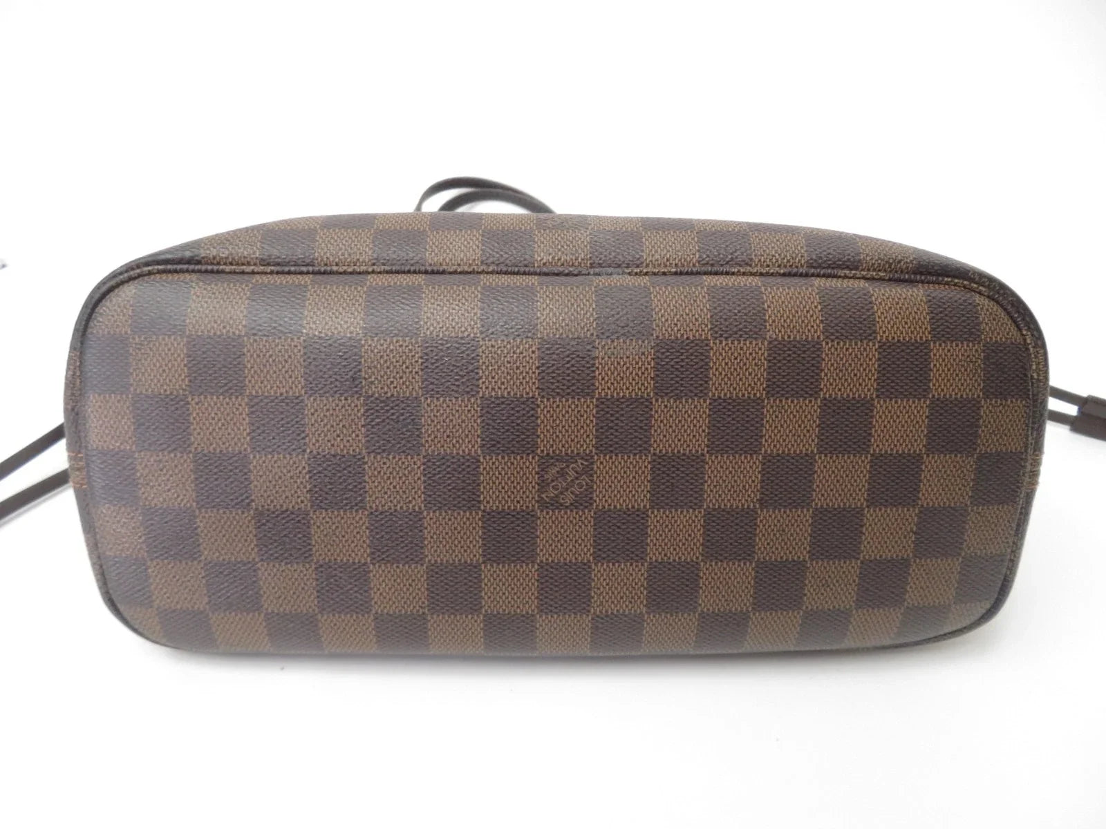 $2160 2008 Louis Vuitton Damier Ebene Neverfull PM  Tote Bag Handbag MB1048