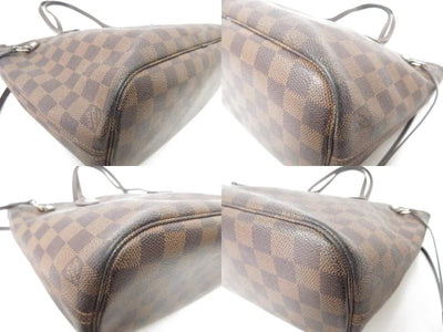 $2160 2008 Louis Vuitton Damier Ebene Neverfull PM  Tote Bag Handbag MB1048