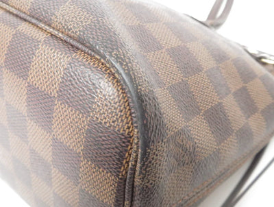 $2160 2008 Louis Vuitton Damier Ebene Neverfull PM  Tote Bag Handbag MB1048
