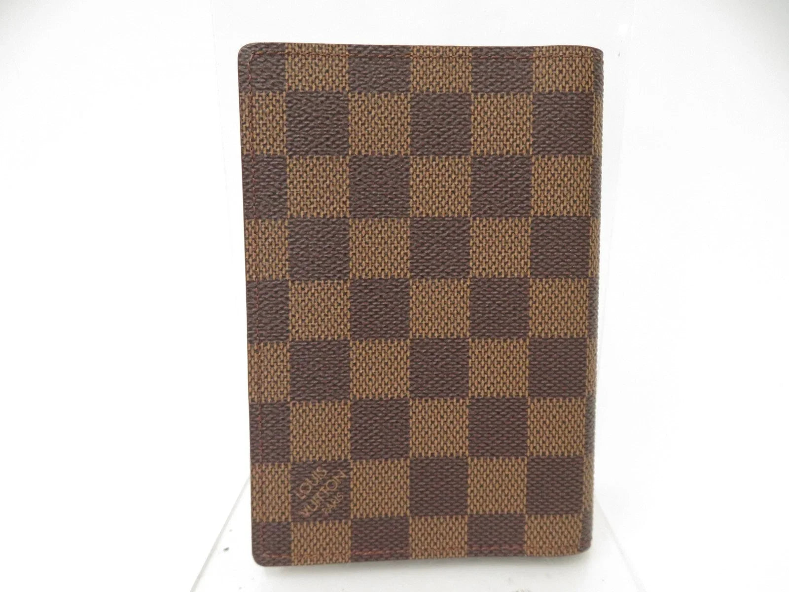 $400 1998 Louis Vuitton Damier Ebene Passport Cover MI0998