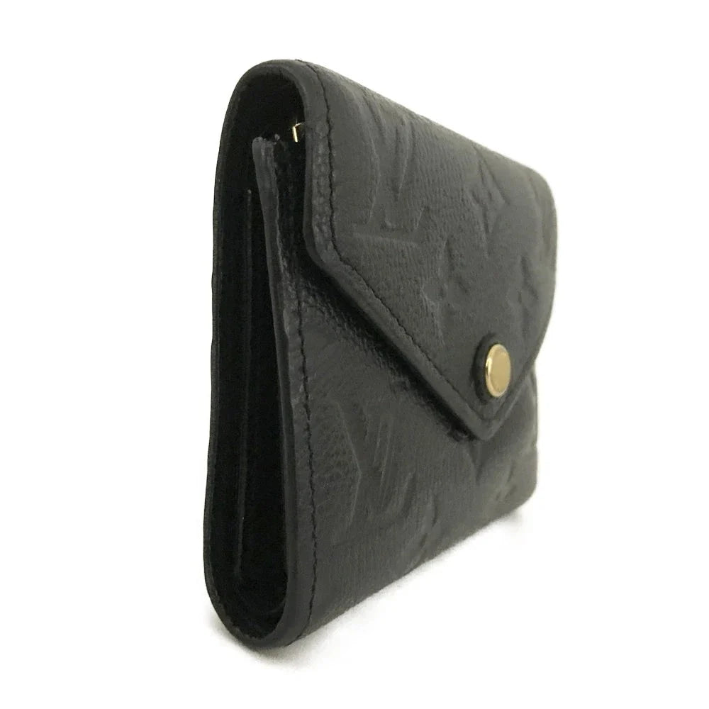 $780 2019 Louis Vuitton Monogram Empreinte Victorine Trifold Wallet  SP3129