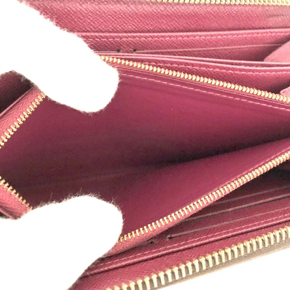 PRE-ORDER Louis Vuitton Monogram Zippy Zip Around Long Wallet Purse Brown CA0128