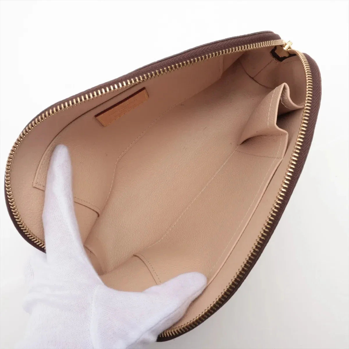 Louis Vuitton Monogram POCHETTE COSMETIC MM M46579 Brown Pouch